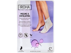 Mascarilla de Pies IROHA NATURE Peeling & Exfoliating (2 Calcetines)
