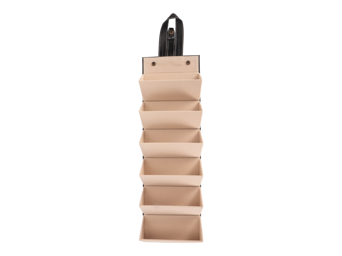Organizador de gafas de viaje con 6 compartimentos colgantes