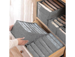 Caja organizadora ZK 3 de 3 piezas para sujetadores y ropa interior, con separadores para ropa y compartimentos para vaqueros - Hengjian