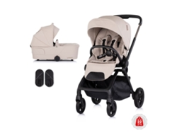 Carrito De Bebé 2 En 1 Chipolino Winner Con Capazo Plegable Y Asiento Reversible Hasta 22 Kg - Latte