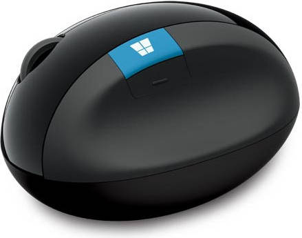 Con Diseño Microsoft sculpt negro curvas comodidad ergonomic regular 1600 dpi bluetrack esculpe el 2.4 ghz l6v00004 2400d