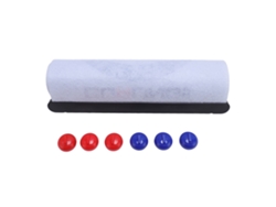 Jogo De Curling De Mesa Com Tapete Grande Portátil Brinquedo Familiar Indoor E Outdoor