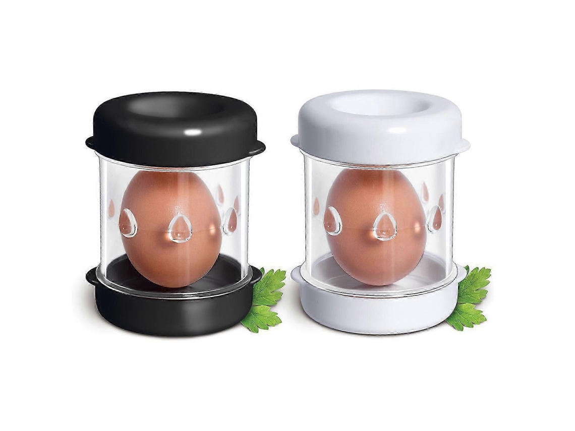 Pelador de huevos manual: Retira la cáscara de los huevos duros fácil y rápidamente. Separador de cáscaras de huevo Rosewell (2 unidades)
