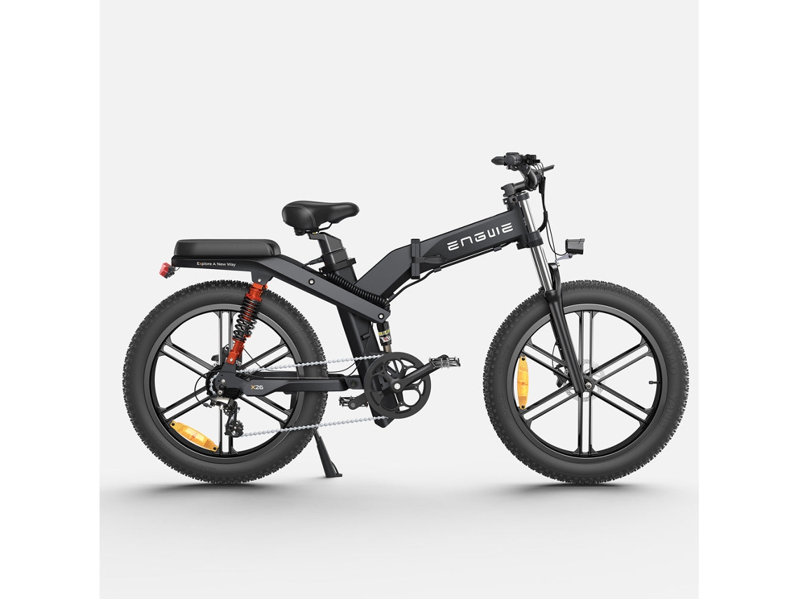 Bicicleta eléctrica Engwe X26 1000w 48v 29ah Baterías Negra