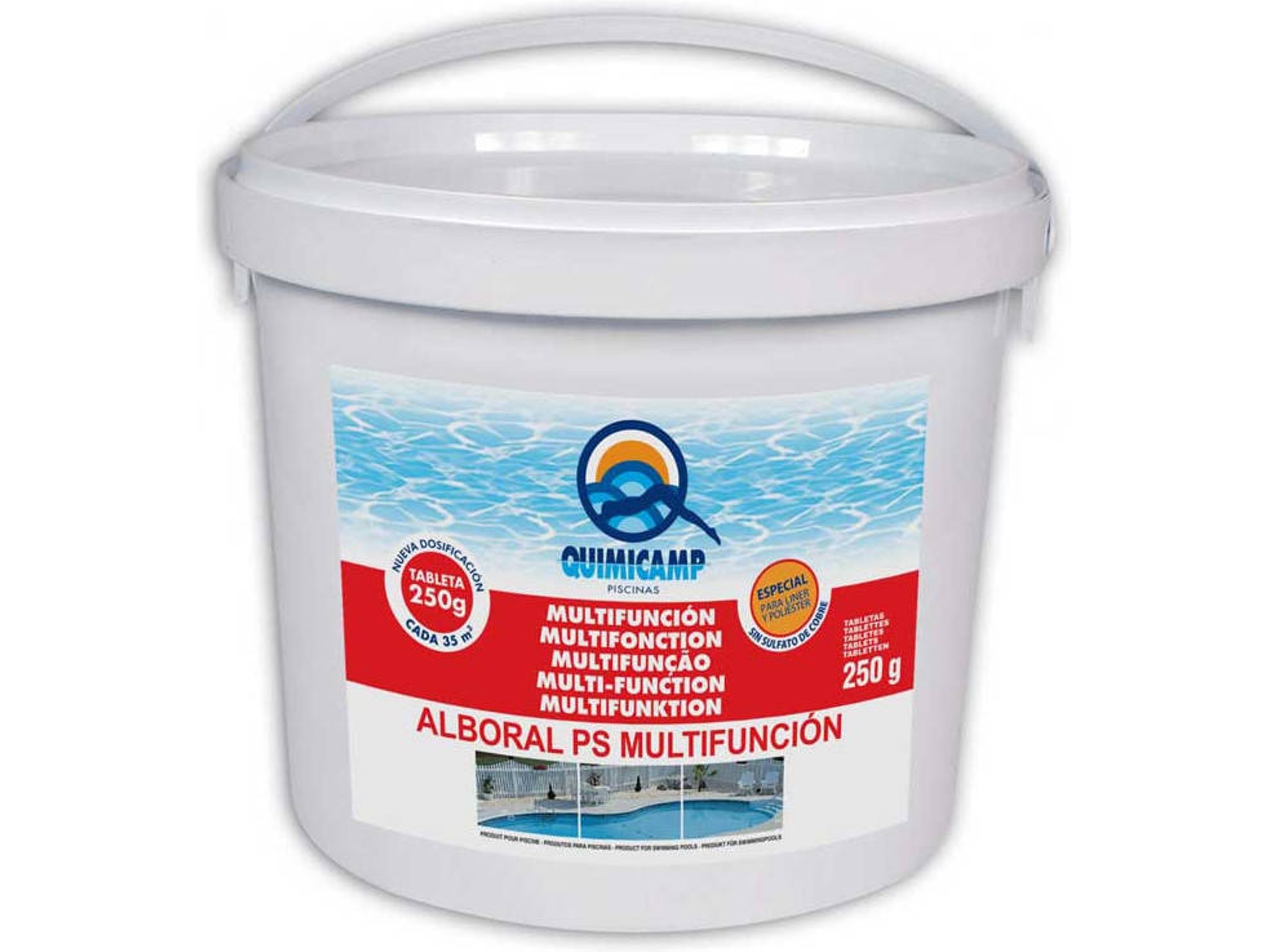 Cloro QUIMICAMP 56 (250g -5 kg)