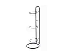 Soporte vertical para pelotas deportivas, organizador de hierro para fútbol y baloncesto NEVEANCE