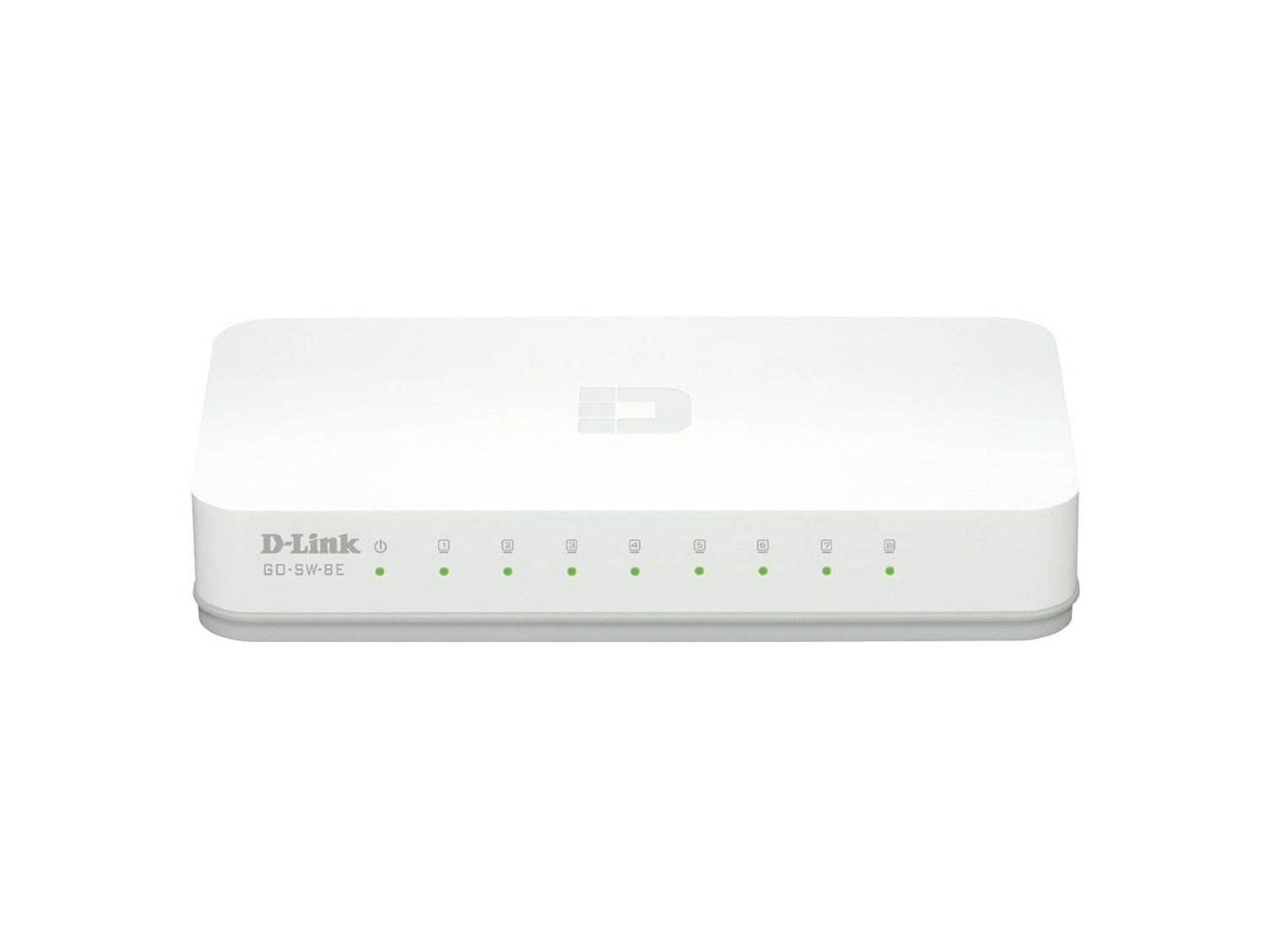 Switch D-LINK 8 PUERTOS 10/100 MBPS