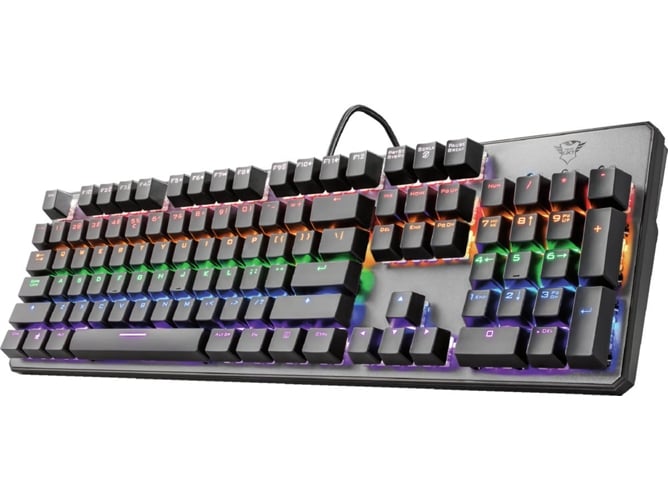Teclado Gaming TRUST Astra (Mecánico - Español - Negro)