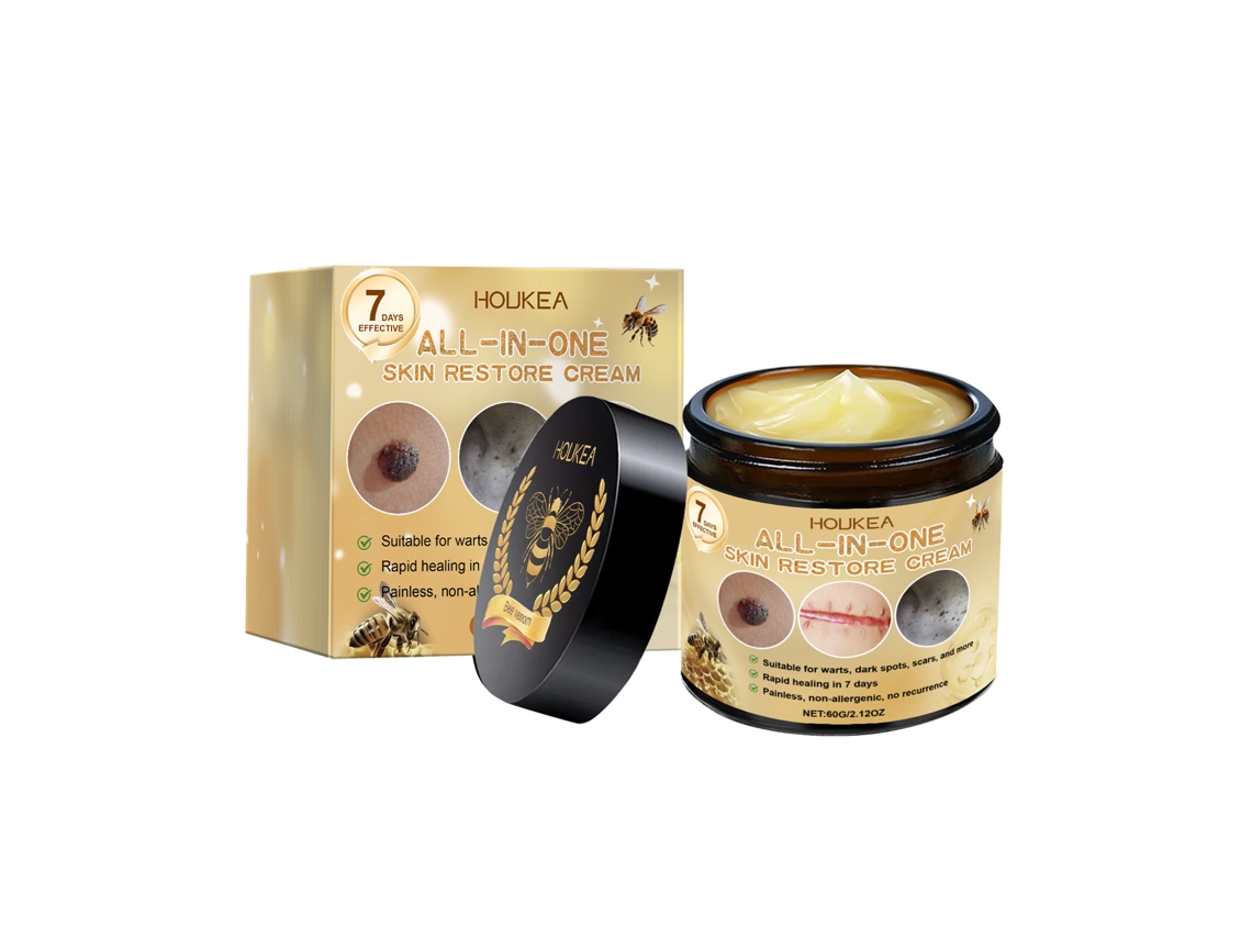 Crema para el cuidado de la piel con veneno de abeja
