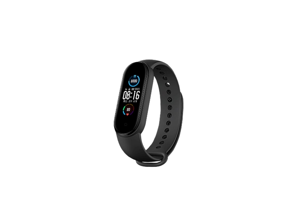 Bracelete Smoothsilicone com Fivela para Xiaomi Smart Band 8 Preto  