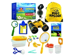 Pack de 20 Peças SINI TECH STORE, exploração ao ar livre, binóculos, presentes de aventura, +8 anos