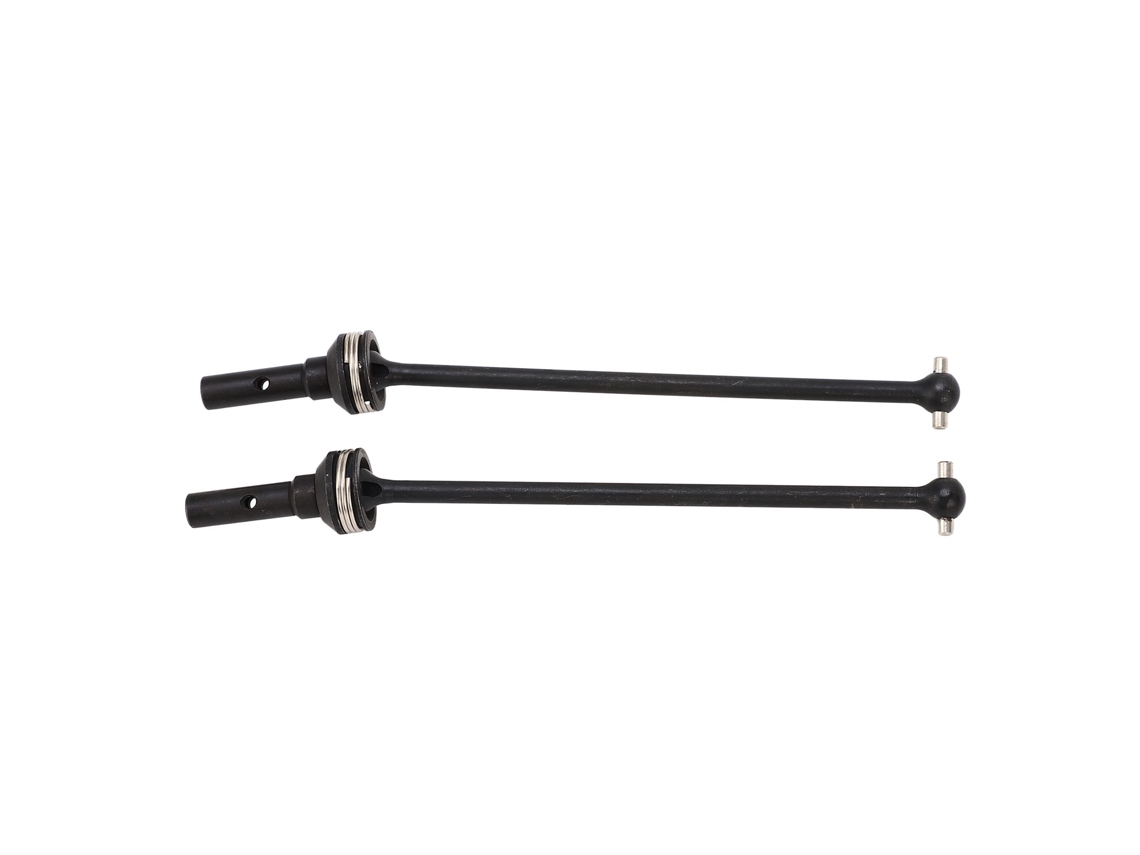 Eixo De Transmissão Universal Dianteiro E Traseiro Para Carro Rc Traxxas Sledg 1/8 4wd Preto (1 Par)