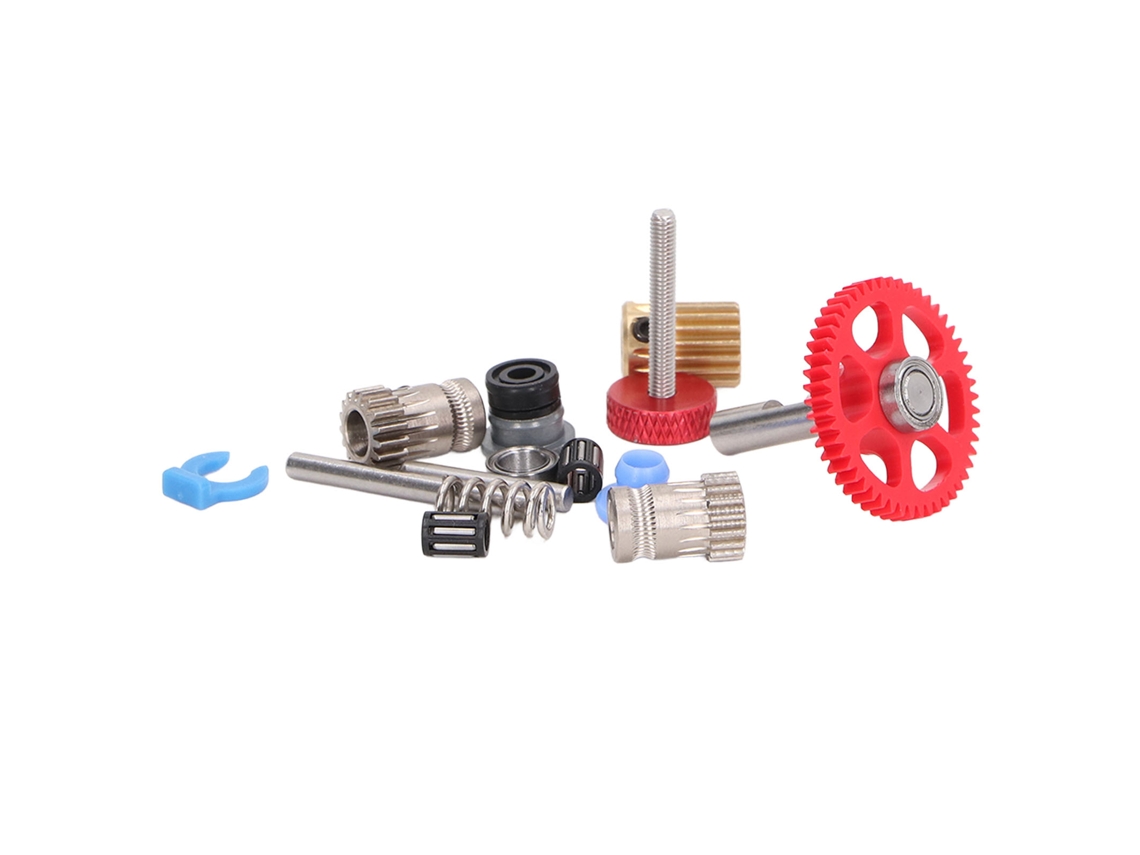 Kit De Montaje De Engranaje Dual Para Extruder Upgrade Con Rueda Roja Accesorios Para Impresora 3d Voron 2.4 0.1 1.8 Modelo