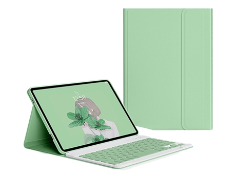 Carcasa Flip Cover y Teclado Bluetooth YIMGOTTA LX126 para Lenovo Tab P12 Pro 12.6 2021