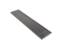 Tapa para buzón de aluminio con muelle interior derecho 1 pieza WOVAR