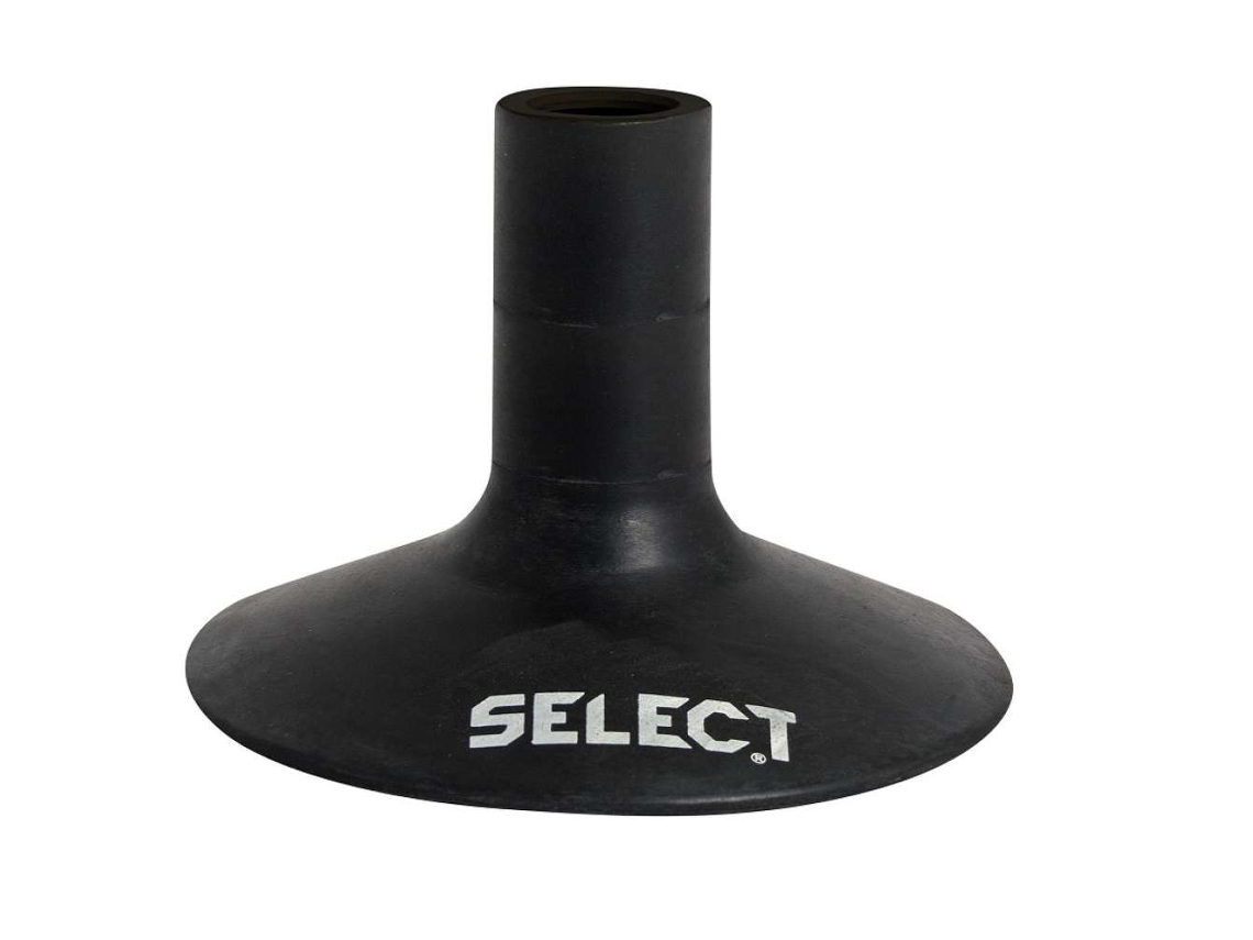 Base SELECT para Slalom Pole (Negro - Goma - Talla Única)