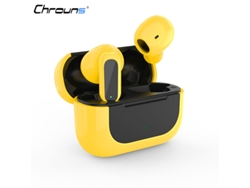 Auriculares Inalámbricos Estéreo Cancelación Activa Ruido Yizhood Bluetooth Amarillo
