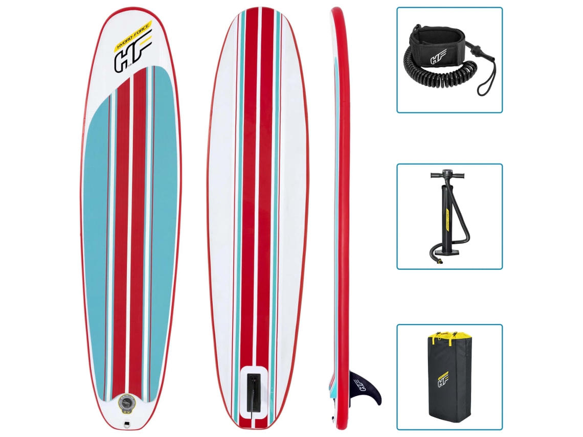 SUP inflable BESTWAY Multicolor PVC (243x57x7 cm)