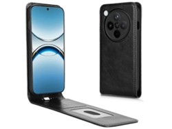 Capa Vertical Ranhura Para Oppo Oppo Find X8 Pro 5g  Magnética Com Porta-cartões