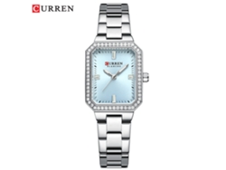Reloj De Mujer, Rectangular, Con Pedrería, Elegante Y Pequeño.