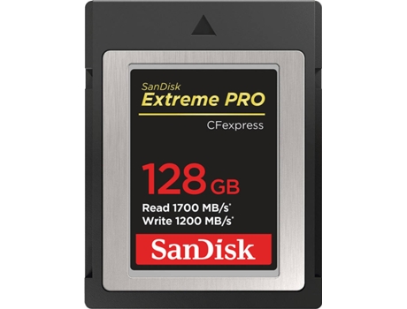 Tarjeta de Memoria MicroSDHC SANDISK Extreme Pro (128 GB - 1700 MB/s)