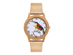 Reloj De Pulsera Unisex De Cuarzo, Marca Nueva, Alta Calidad, Oro Rosa.