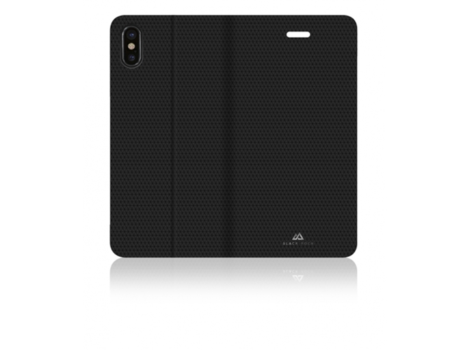 Funda iPhone X BLACK ROCK Booklet Negro