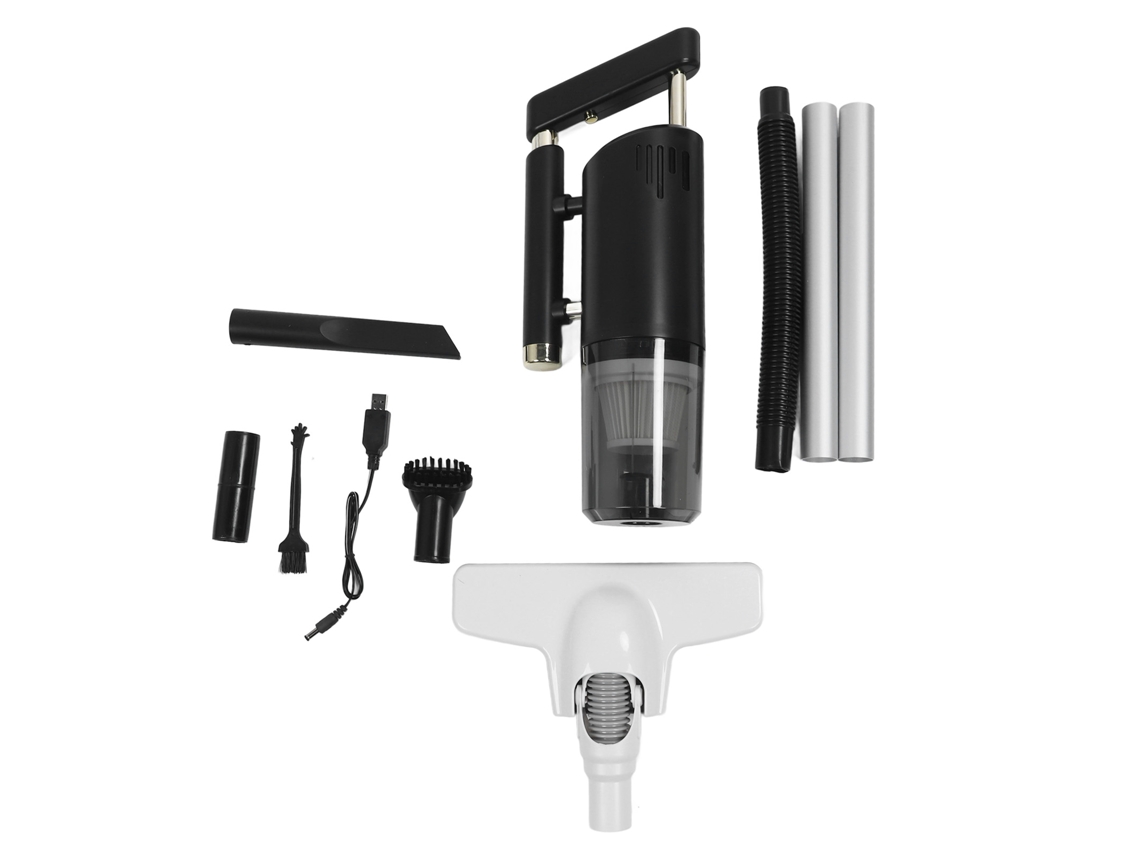 Aspiradora De Mano Inalámbrica De 60 W Y 7,4 V Con Múltiples Protecciones Para El Hogar, El Coche Y Las Mascotas.