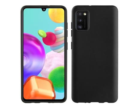 Funda Recycletek para Samsung Galaxy A41 MUVIT Plástico Negro