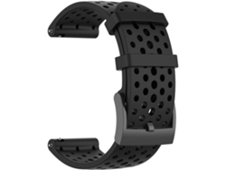 Pulsera De Silicona Negra Para Reloj Suunto 7 / Fossil Nate, Talla S