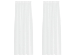 Maison Exclusive - Cortina De Voilé Con Cortinas 2 Pcs 225 X 140 Cm Poliéster