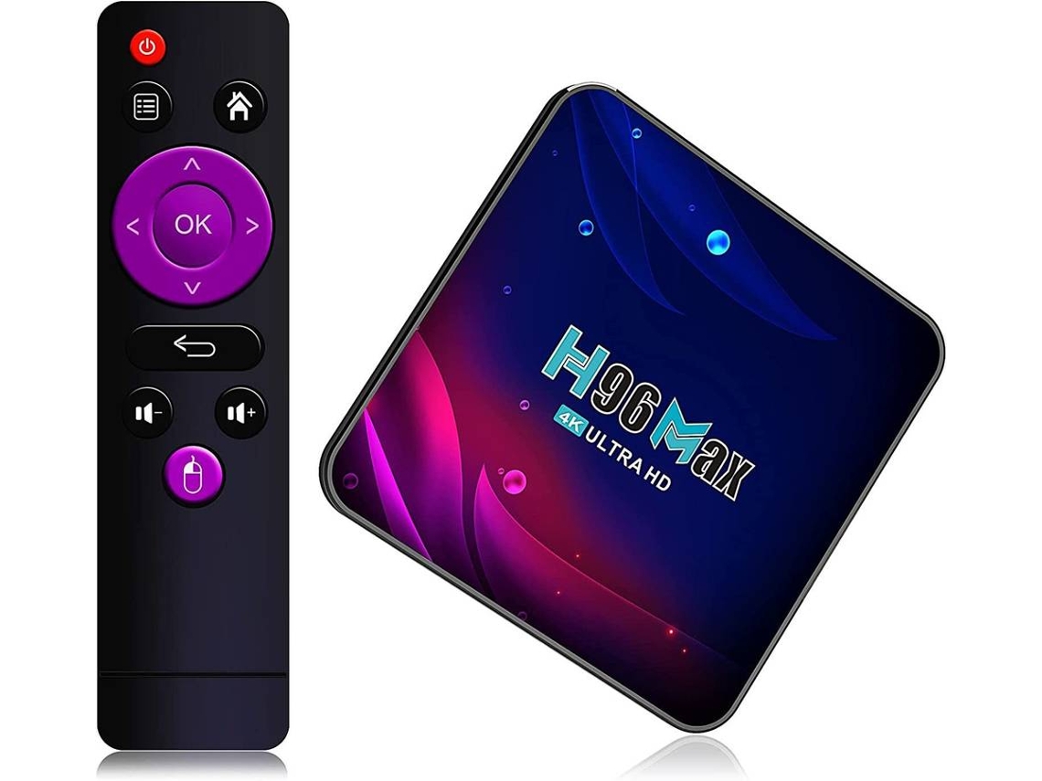 Box Smart TV CHRONUS H96max 713-W3 (Android - 4K Ultra HD - Wi-Fi)