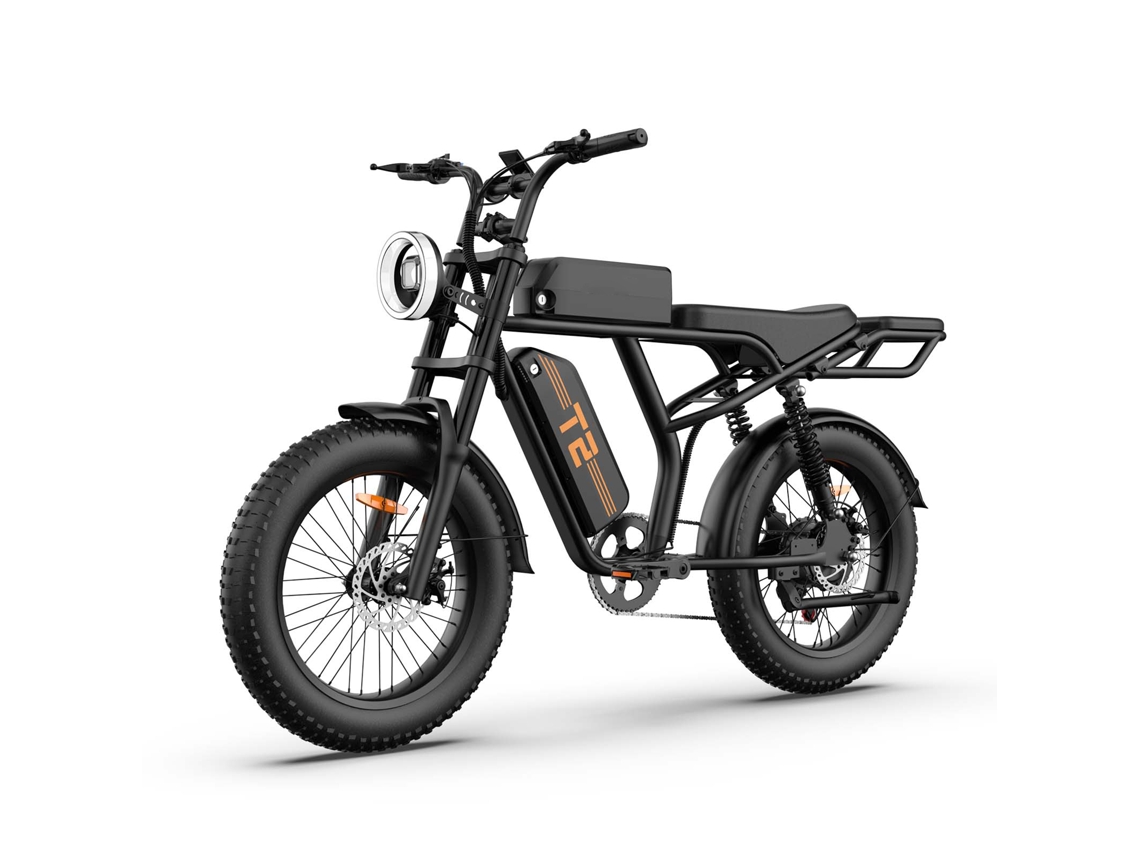 Bicicleta Eléctrica Todo Terreno Urlife T2 con Motor de 250W y Batería 48VE 15.6Ah.