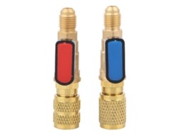 Adaptador De Válvula De Bola Para Manguera De Llenado De Aire Acondicionado R22 R410a Sae 1/4