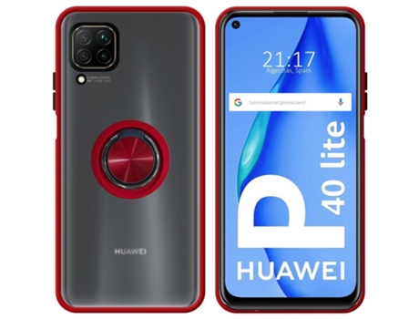 Carcasa Huawei P40 Lite TUMUNDOSMARTPHONE Anillo Rojo