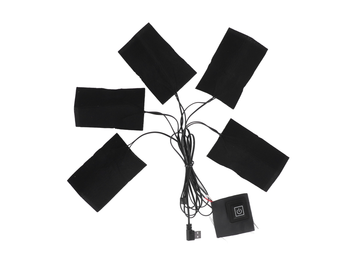 Almohadilla Térmica Eléctrica Usb De Tela Con 3 Niveles De Temperatura Ajustables Para Hombres Y Mujeres.