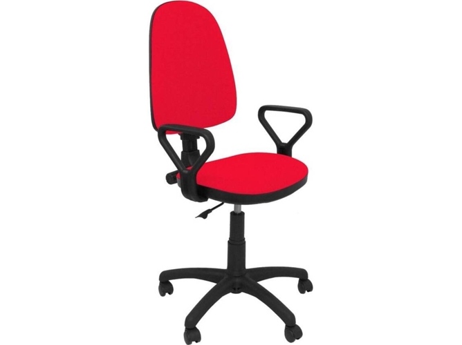 Silla de Escritorio Operativa PIQUERAS Y CRESPO Alcala Rojo BF (Tejido)