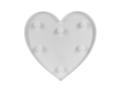 Lámpara de noche LED decorativa con forma de corazón de Baok para regalos, fiestas, festivales y decoración del hogar.