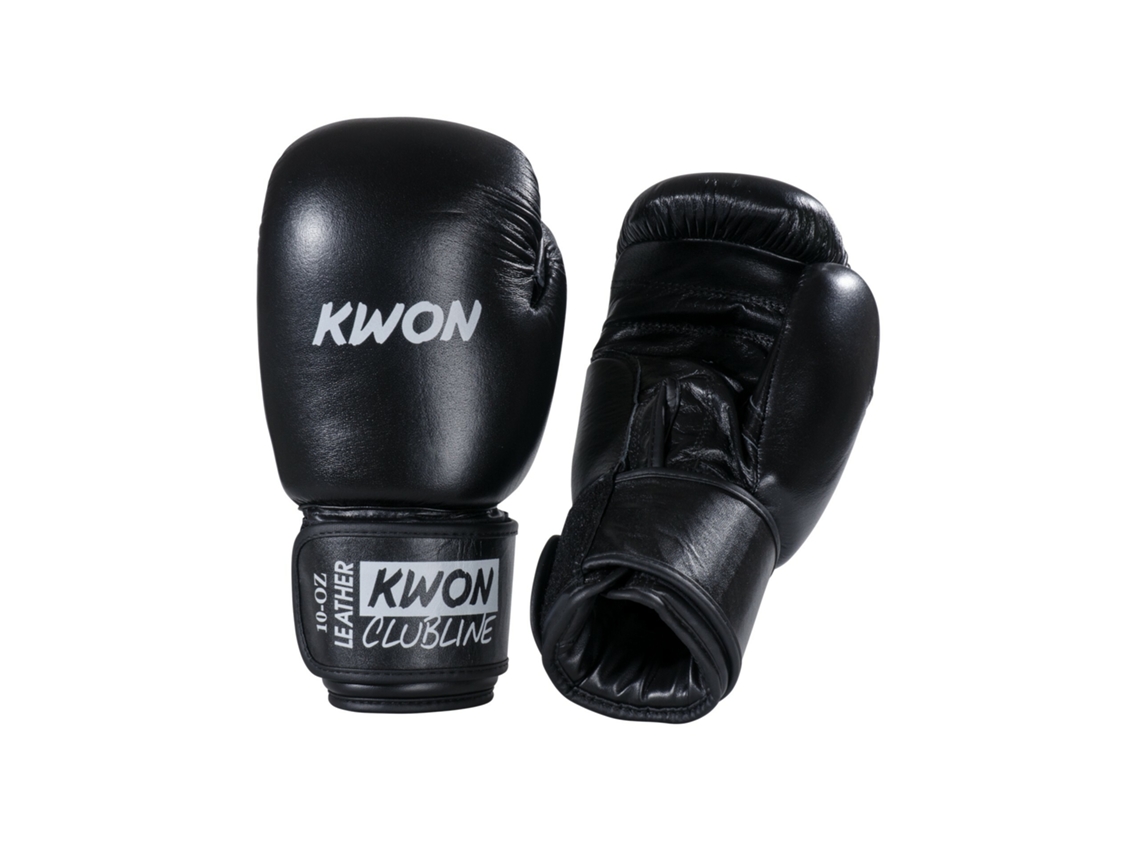 Guantes para Boxeo KWON CLUBLINE Unisexo (10 - Cuero - Multicolor)