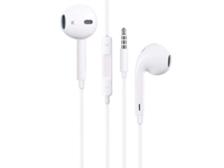 2026-auriculares Intrauditivos Con Micrófono, Interfaz Redonda, Conector De 3.5mm, Cancelación De Ruido, Compatible Con Múltiples Dispositivos