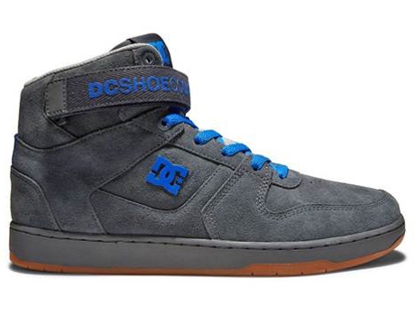Zapatillas Deportivas Pensford Hi DC Hombre (Grafite - Cuero Natural -42,5)
