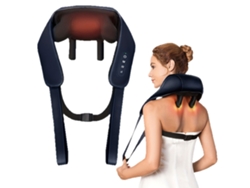 Masajeador De Cuello Con Calefacción Y Batería Integrada, Para Relajar Los Músculos Trapecios Y La Espalda, Compacto, Recargable, Para Uso D