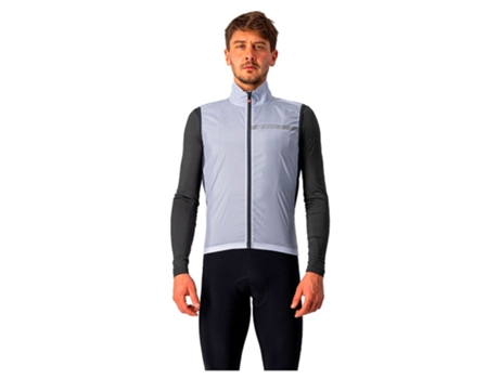 Coletes CASTELLI Gilet Squadra Stretch Cinzento,Prateado XL Homem