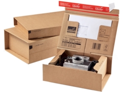 Caja de Envío de Pedidos COLOMPAC Post Tamaño: S Marrón