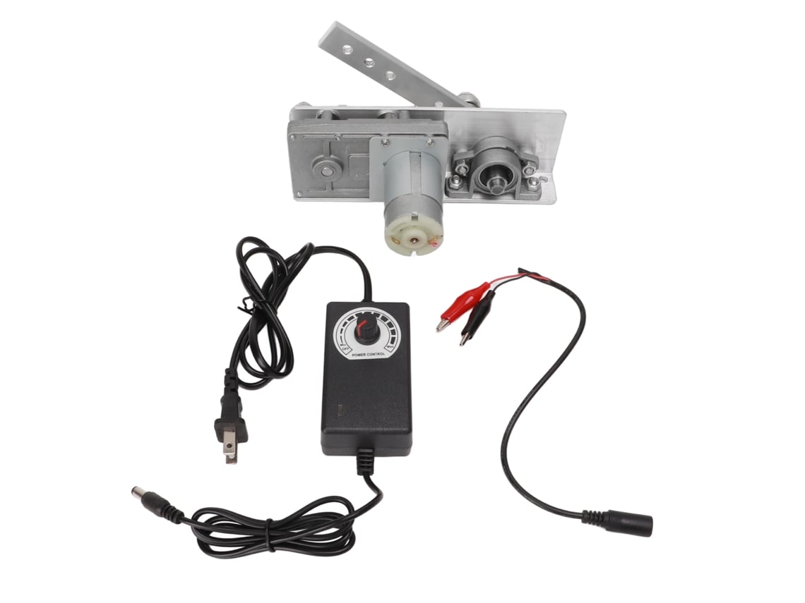 Actuador lineal alternativo de 12 V con ciclo ajustable de 10 a 130°.