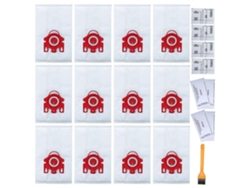 Bolsas para aspiradora Fjm (12 unidades) compatibles con las bolsas Miele Fjm Airclean 3D.