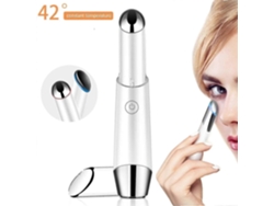Masajeador de ojos eléctrico iónico con 42 niveles de calor, recargable por USB, elimina ojeras, arrugas y bolsas.