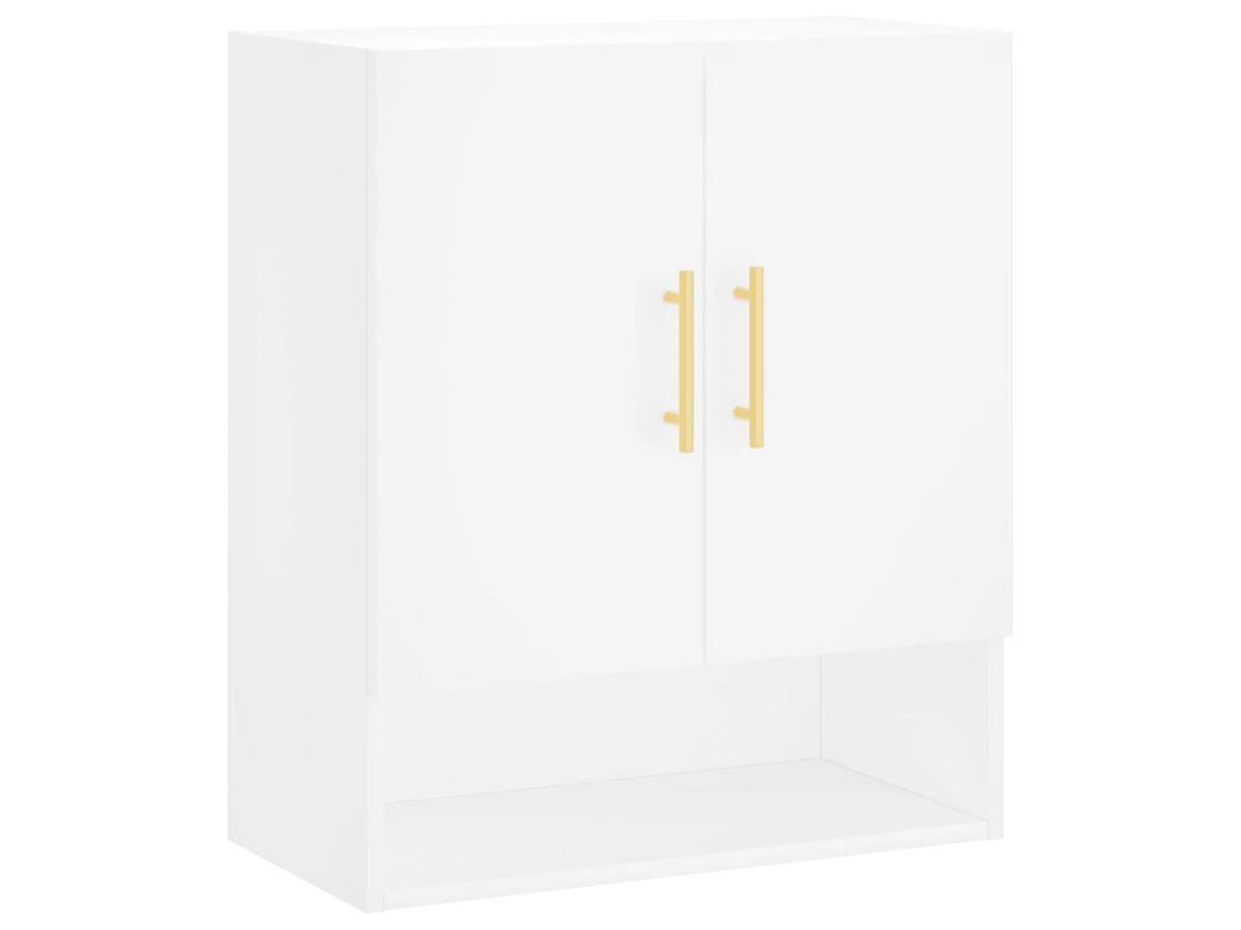 Maison Exclusive - Armario De Pared Madera De Ingeniería Blanco 60x31x70 Cm