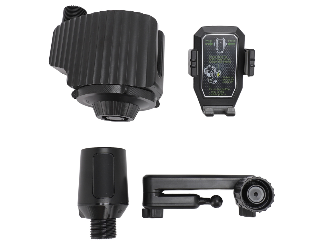 Soporte Para Teléfono Móvil 3 En 1 Para Portavasos De Coche Con Rotación Ajustable De 360° Para Smartphones De Hasta 7,2 Pulgadas.