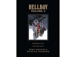 Libro Hellboy Library Edition Volume 5 Darkness Calls And The Wild Hunt de Mike Mignola (Inglés - Tapa Dura)